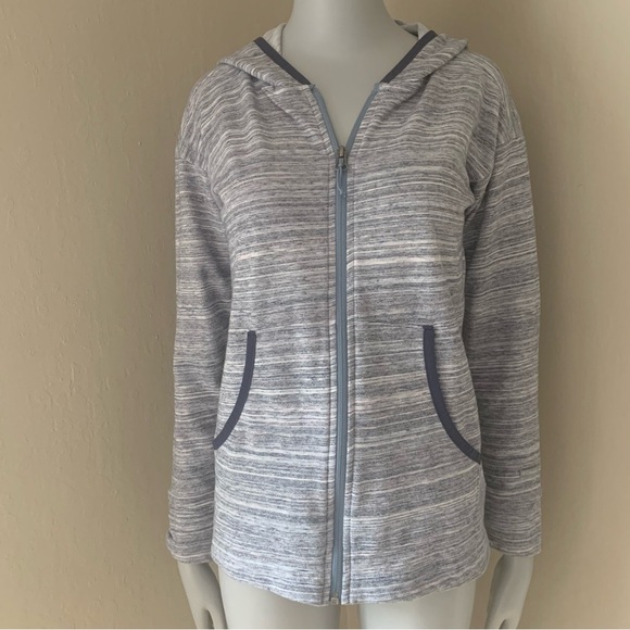 COLUMBIA Full Zip Hooded Jacket Cotton Blend Lightweight Size XXS - Picture 13 of 16